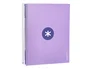 Antartik Cuaderno Espiral Micro A4 Forrada 120 Hojas 90gr Horizontal 5 Bandas Lavanda