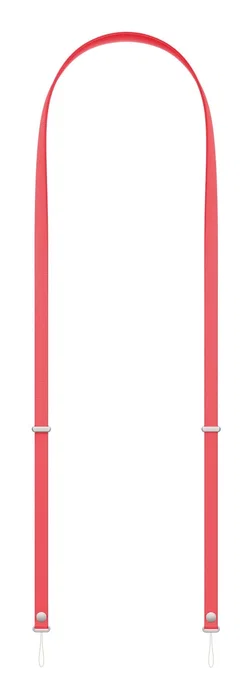 Apple Crossbody Strap Bright Guava