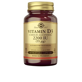 Solgar Vitamina D3 2200 UI (55 mcg) 50 cápsulas vegetales