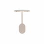 Cintacor Soporte para barra de armario ovalada, acabado blanco, 2 uds