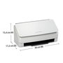 HP ScanJet Pro N4000 snw1 Escáner Alimentación de Hojas, Velocidad de 40 ppm/80 ipm, ADF de 50 páginas