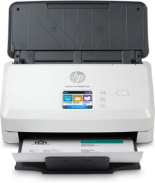 HP Scanner de alimentación de hojas ScanJet Pro N4000 snw1 - Rápido, hasta 40 ppm, ADF 50 páginas, para 4000 páginas/día, color y blanco y negro