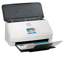 HP Scanner de alimentación de hojas ScanJet Pro N4000 snw1 - Rápido, hasta 40 ppm, ADF 50 páginas, para 4000 páginas/día, color y blanco y negro