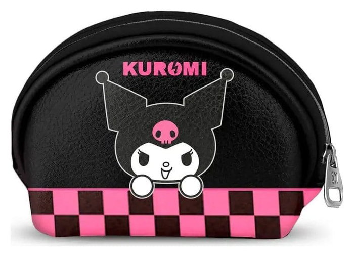 Karactermania Monedero Casual Oval Kuromi Chess Multicolour