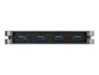 Startech.com Hub USB 3.0 de 4 Puertos USB-A, USB 3.1 Gen 1 SuperSpeed 5 Gbps, Alimentado por Bus, Portátil