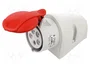 SEZ DK Conector de alimentación AC trifásico hembra 16A 400V 5 pines
