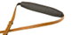 Fender Correa Mustang saddle de cuero premium larga caramelo
