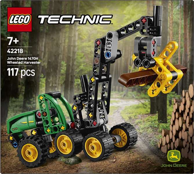LEGO Technic John Deere 1470H Wheeled Harvester 42218