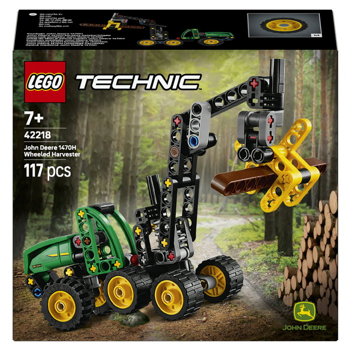 LEGO Technic John Deere 1470H Wheeled Harvester 42218