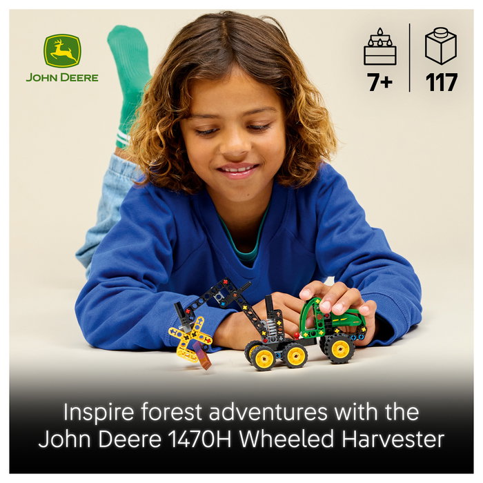 LEGO Technic John Deere 1470H Wheeled Harvester 42218