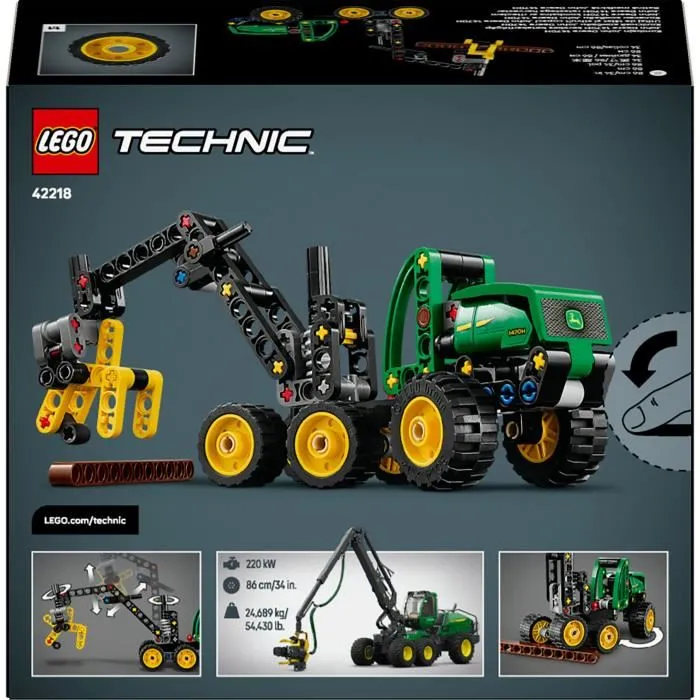 LEGO Technic John Deere 1470H Wheeled Harvester 42218