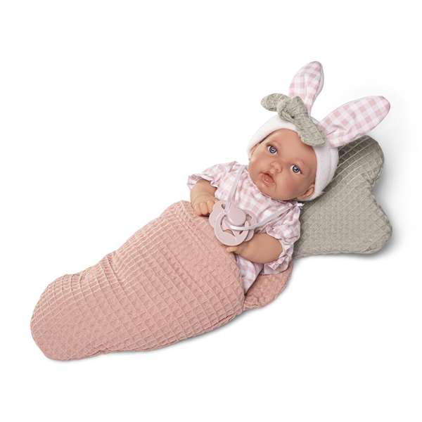 Antonio Juan Muñeca Petit con Saquito de Zanahoria 27 cm