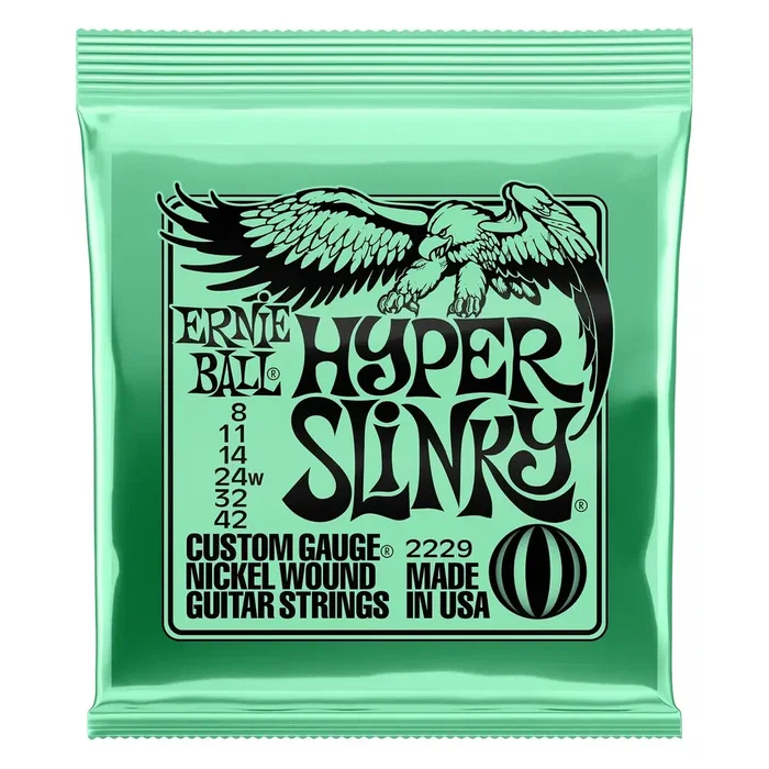 ERNIEBALL 8 Juego Cuerdas Eléctrica Slinky Hyper 8 Ernieball