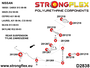 StrongFlex 281218A Silentblock de Brazo Trasero Sport