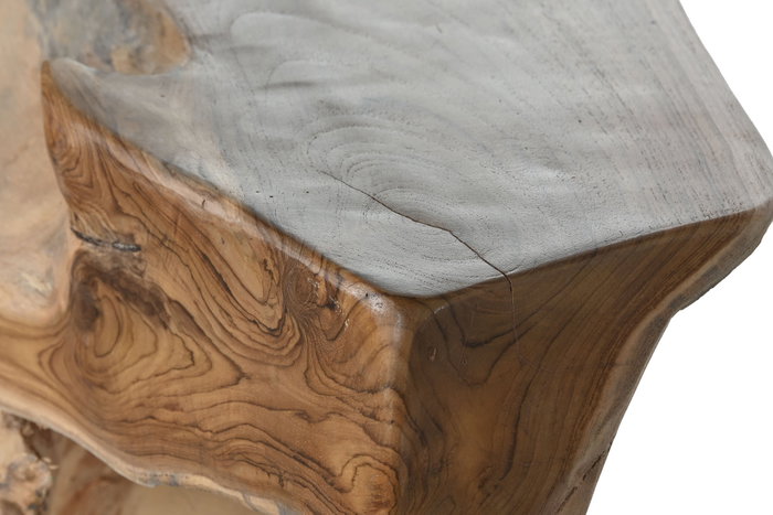 DKD Home Decor Consola Raíz de Teca Natural 150x40x70 cm