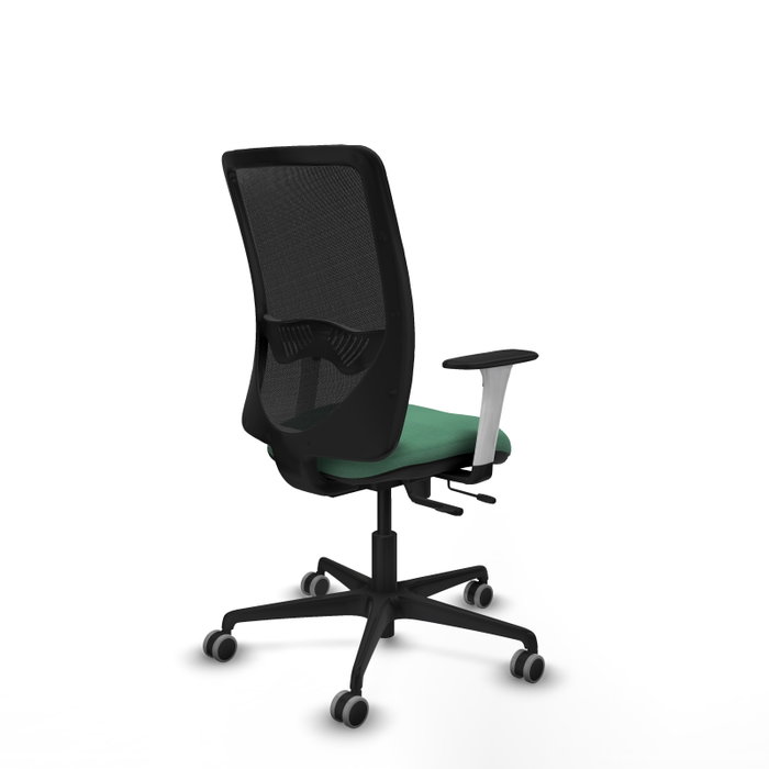PIQUERAS Y CRESPO Silla de oficina Zulema Verde esmeralda y Negro PIQUERAS Y CRESPO Silla de oficina Zulema Verde esmeralda y Negro