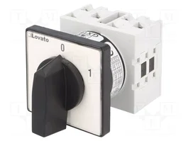 LOVATO ELECTRIC Interruptor de leva GX1610U 16A 2 Posiciones
