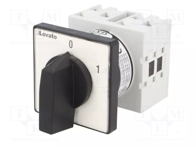 LOVATO ELECTRIC Interruptor de leva GX1610U 16A 2 Posiciones LOVATO ELECTRIC Interruptor de leva GX1610U 16A 2 Posiciones