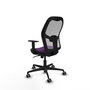 PIQUERAS Y CRESPO Silla de oficina Jorquera Morado y Gris