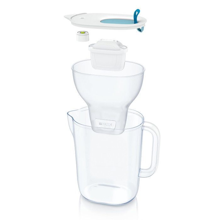 Brita Jarra Style Azul con 3 Filtros MAXTRA PRO de 2,4 L