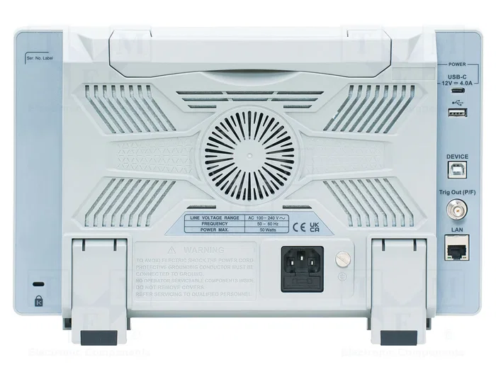 GW INSTEK GDS-2504HD Osciloscopio Digital DSO de 4 Canales y 500MHz