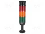 EMAS Columna de señalización LED rojo/amarillo/verde 24VDC/24VAC