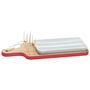 Pick and Drink Tabla con Bol y Pinchos para Aperitivos, Colores Surtidos, 28.5x9.5x3 cm