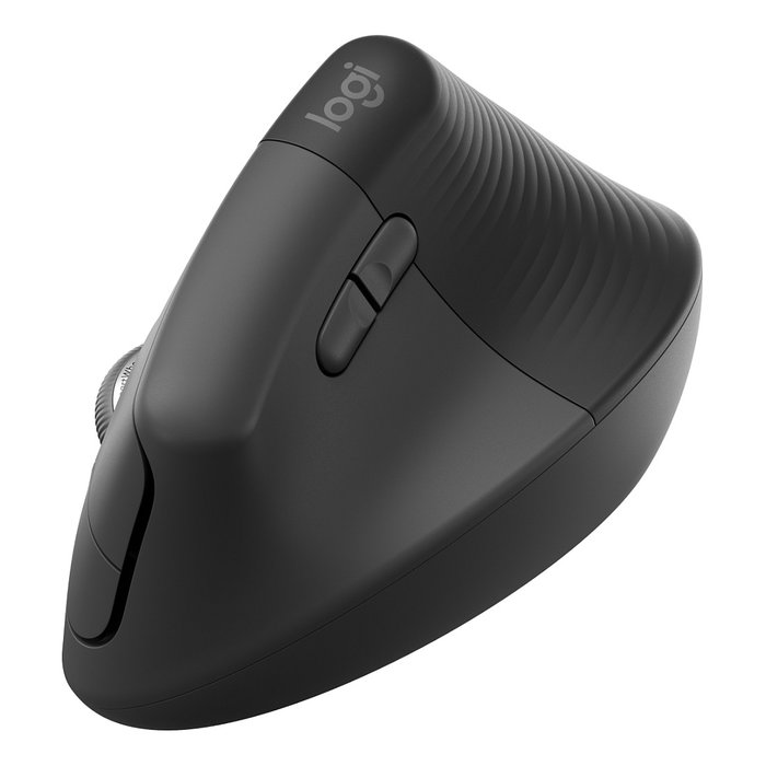 Logitech Lift Vertical Ergonomic Mouse for Business - Grafito