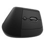Logitech Lift Vertical Ergonomic Mouse for Business - Grafito