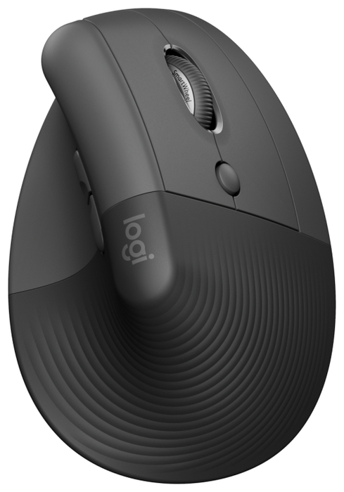 Logitech Lift Vertical Ergonomic Mouse Business Grafito Logitech Lift Vertical Ergonomic Mouse Business Grafito