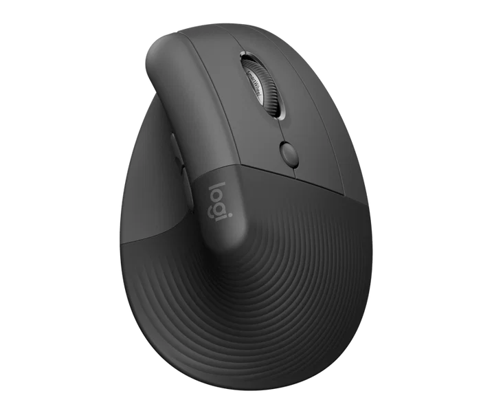 Logitech Lift Vertical Ergonomic Mouse for Business - Grafito