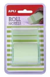 Notas Adhesivas Apli Rollo De 8 M X 50 Mm Verde Pastel