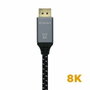 Aisens Cable DisplayPort V1.4 8K@60Hz 0.5m Gris/Negro