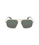 Police SPLL86-580349 Gafas de sol para hombre con cristal verde y detalle dorado