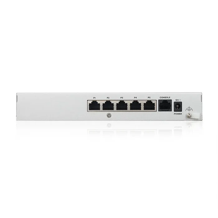 Zyxel USGFLEX50H-EU0101F Cortafuegos Hardware, 2000 Mpps, 5 Puertos Gigabit LAN, 20 Túneles VPN, Consola RJ-45