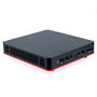 Phoenix technologies PHNXT Caja Mini ITX Gris Metalizado Roja 50x187x207mm 3 X USB 2.0