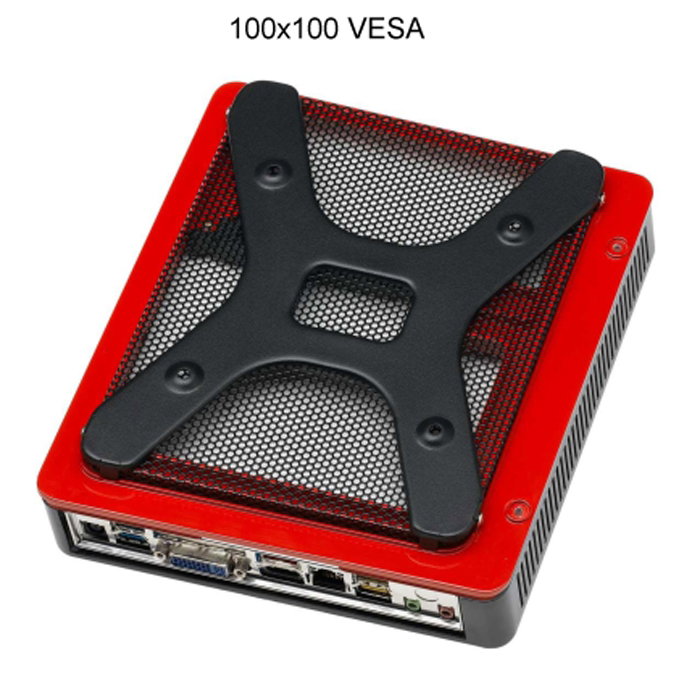 Phoenix technologies PHNXT Caja Mini ITX Gris Metalizado Roja 50x187x207mm 3 X USB 2.0