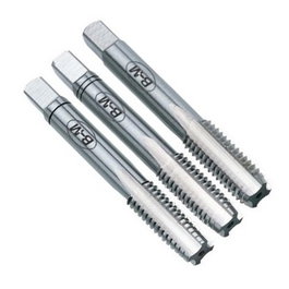 DUVER Juego de 3 Machos de Roscar HSS DIN 351 W 1/4''''