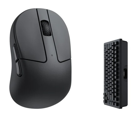 Keychron M4-A4 PixArt 3395 4K Ratón Inalámbrico Negro Keychron M4-A4 PixArt 3395 4K Ratón Inalámbrico Negro