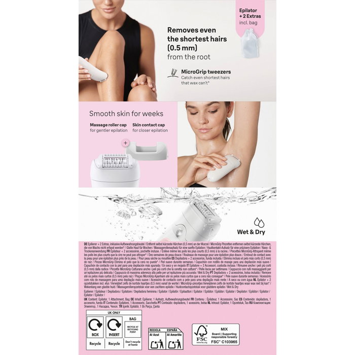 Braun Silk-épil 5 SE 5-011 Blanco/Rosa