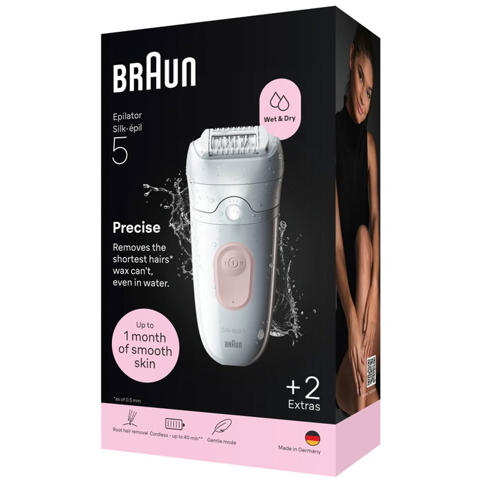 Braun Silk-épil 5 SE 5-011 Blanco/Rosa