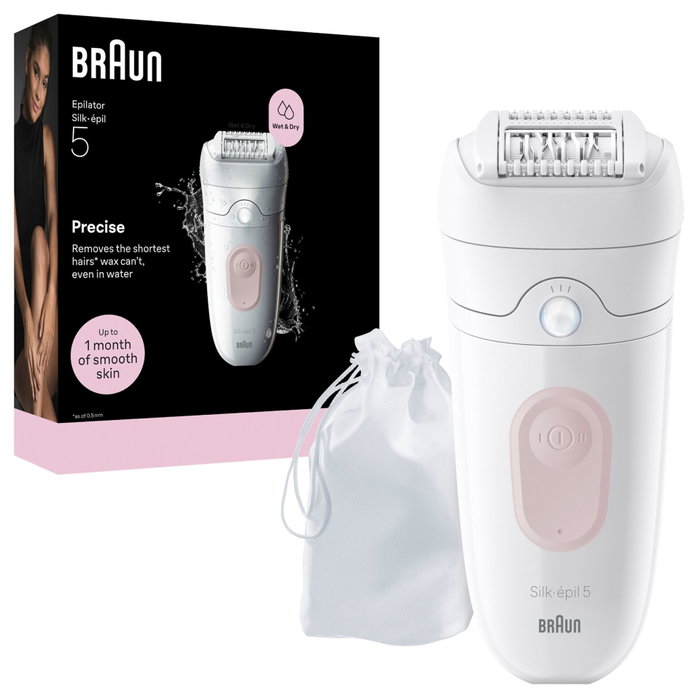 Braun Silk-épil 5 SE 5-011 Blanco/Rosa