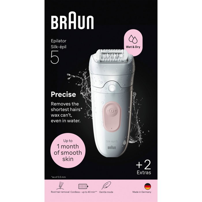 Braun Silk-épil 5 SE 5-011 Blanco/Rosa