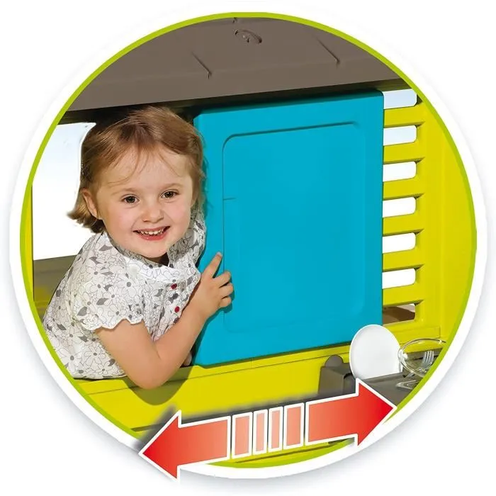 Smoby Casa Pretty con cocina exterior