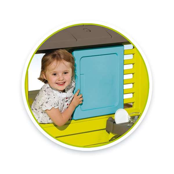 Smoby Casa Pretty con cocina exterior
