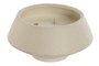 DKD Home Decor Vela de Gres Beige con Aroma a Bambú