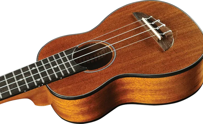 EKO Ukelele Soprano Duo Caoba Acabado Natural Satín Para Principiantes Y Avanzados Con Accesorios