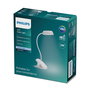 Philips Flexo Pinza LED 3W 4000K Blanco con Batería de Litio 1200 mAh y Cable USB