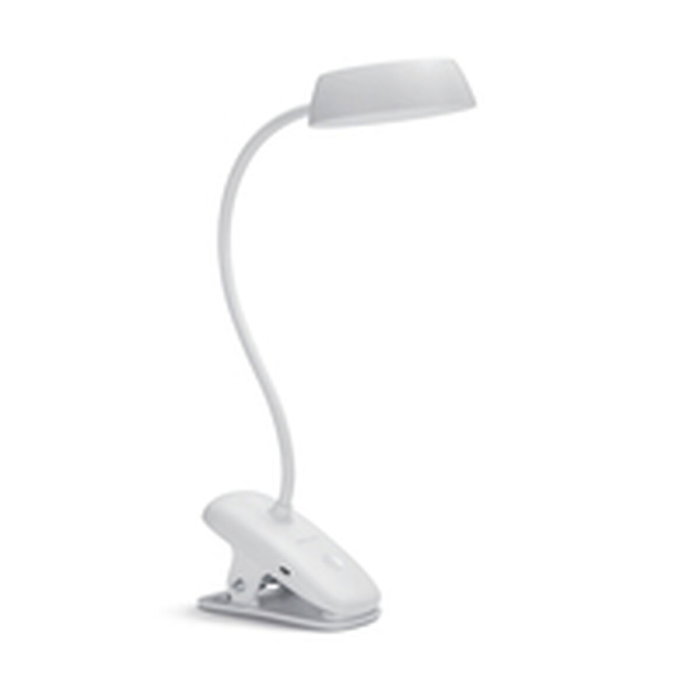 Philips Donutclip DSK201 PT Flexo pinza LED 3W Blanco Philips Donutclip DSK201 PT Flexo pinza LED 3W Blanco