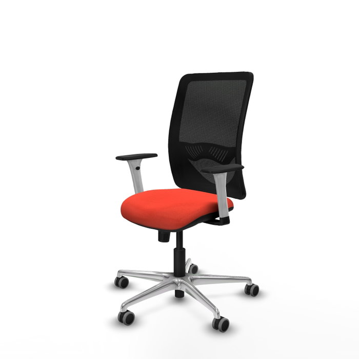 PIQUERAS Y CRESPO Silla de oficina Zulema Naranja oscuro y Negro PIQUERAS Y CRESPO Silla de oficina Zulema Naranja oscuro y Negro